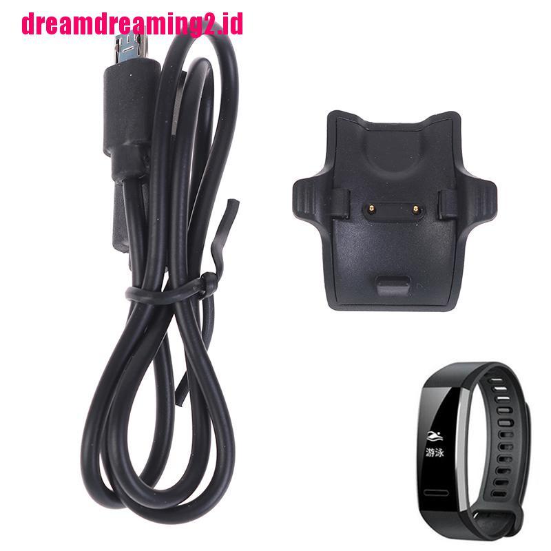 （✔✔❤Kabel Charger USB Untuk Smartwatch Huawei Honor Band 5 4 3