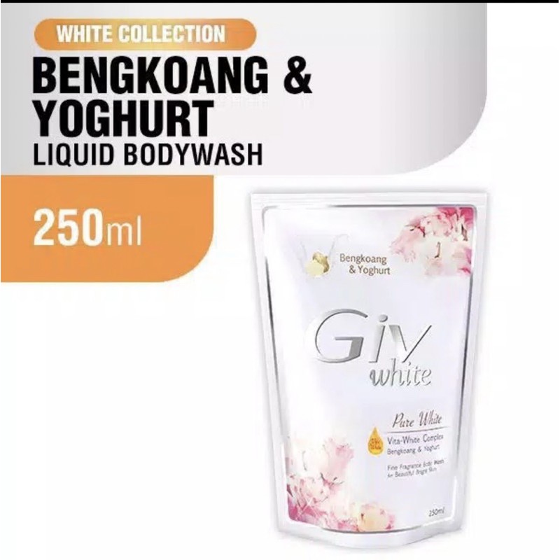 Giv Bodywash 250ml Refill Sabun Mandi GIV cair