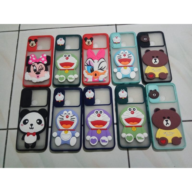 CASE SLIDE DOVE KARAKTER  SAMSUNG A10S/ A20S / A21S 2020/ A51 2020/ A02S / A2 CORE/ Case Slide Karak