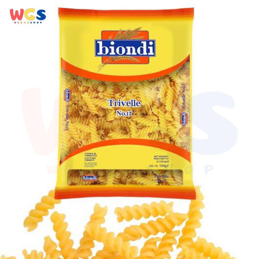 Pasta Biondi Premium Wheat Trievelle No.17 - 500 gr