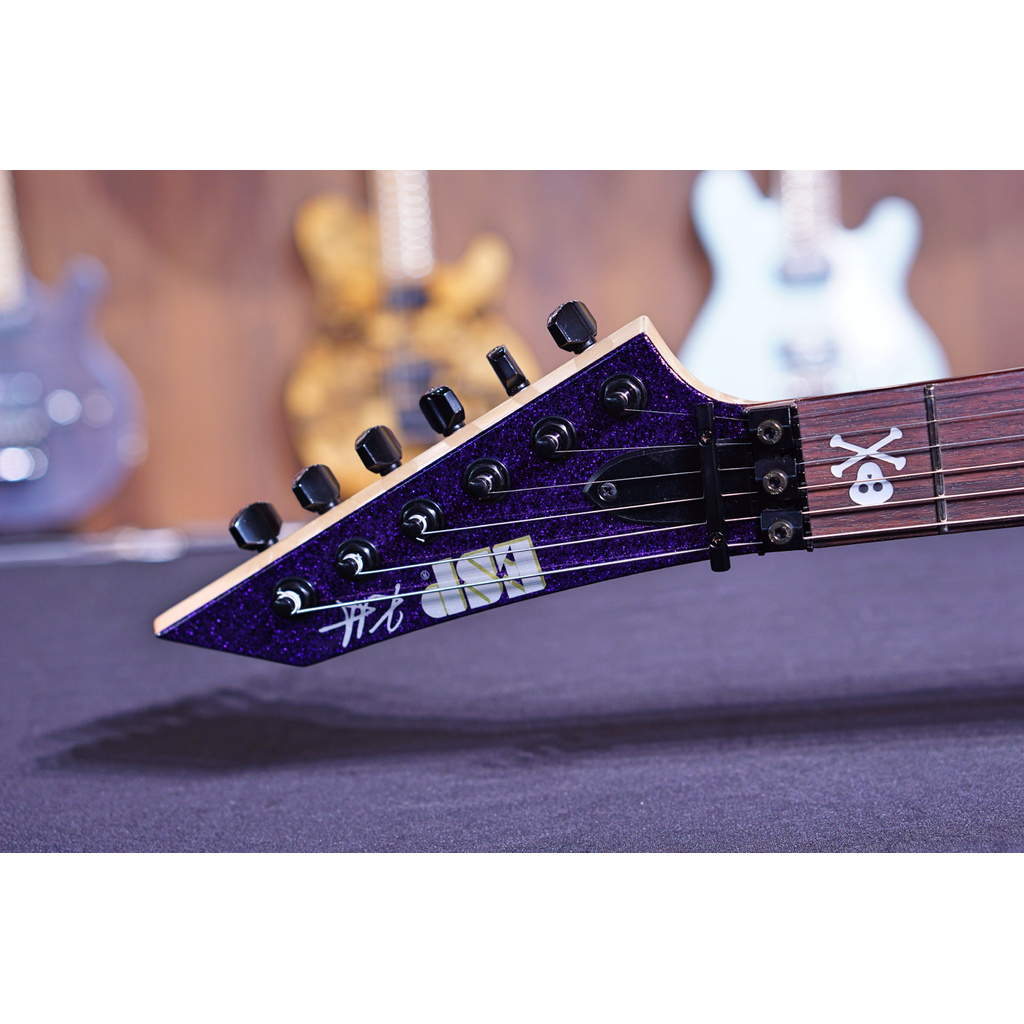 ESP KH-2 kirk hammett purple sparkle E6321202