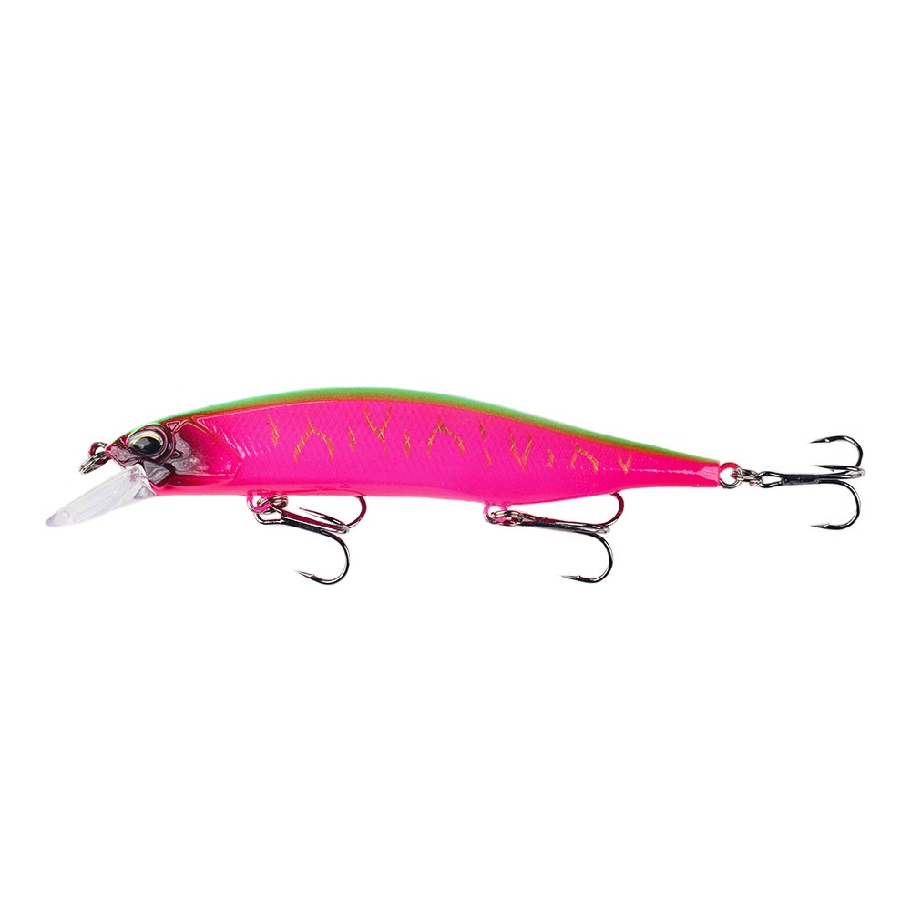 Hengjia Umpan Pancing Bentuk Ikan Kecil 12CM 15G Casting Big Minnow Fishing Lure Equipped 3 Fishing Hook