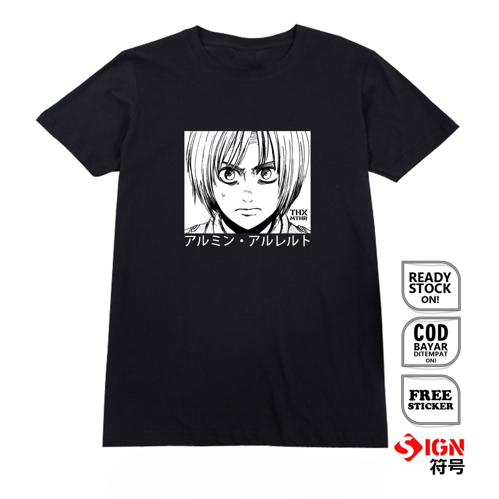 KAOS ARMIN ARLERT  アルミン・アルレルト ARUMIN ARURERUTO ATTACK ON TITAN LEGION PASUKAN BERSENJATA SHINGEKI SC