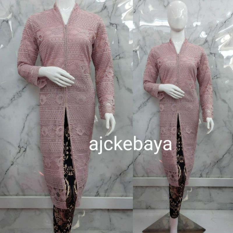 Kebaya Tunik / Tunik brukat paket/ Kebaya Modern / Kebaya tile / Kebaya Favorite / Batik Couple