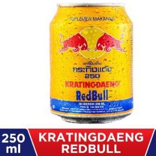 

KratingDaeng REDBULL Kaleng Krating Daeng energy drink minuman energi 250ml