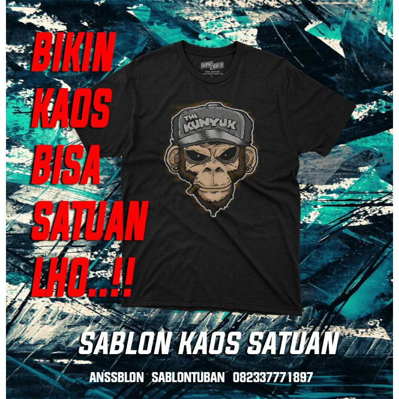 KAOS SATUAN SABLON DTF