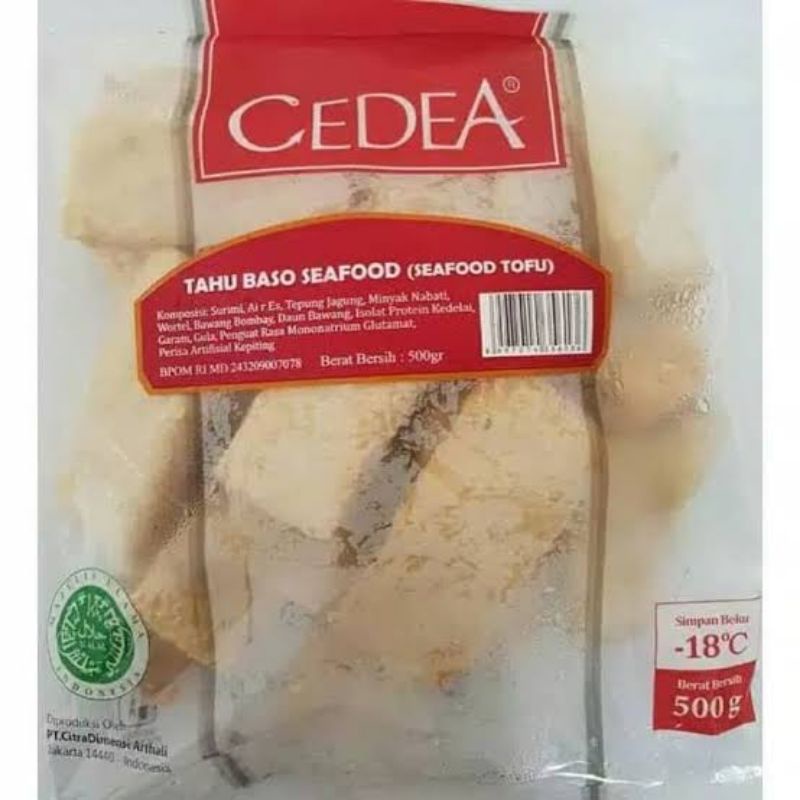 

Seafood tofu cedea