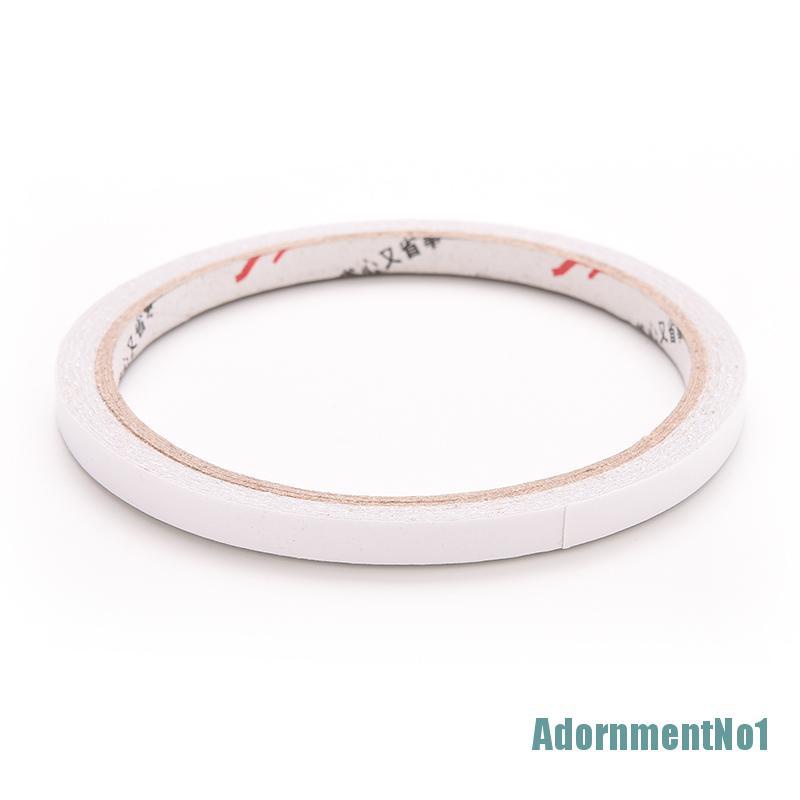 (AdornmentNo1) 1 Rol Stiker Double Tape Kuat Ukuran 6mm Untuk Kantor