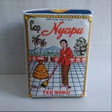 Teh Wangi Cap Nyapu (Teh Tubruk Tradisional Dengan Bunga Melati) Teh Nyapu