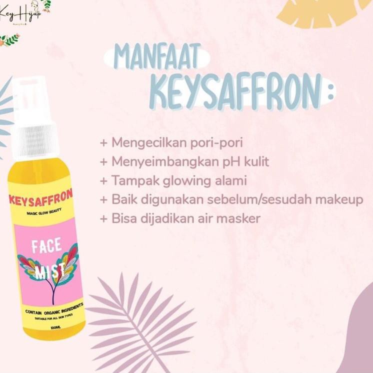 ♠ KeySaffron Facemist glow beauty ☺