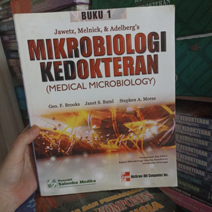 Jual Buku Mikrobiologi Kedokteran Geo F Brooks Dkk Buku 1 Preloved ...