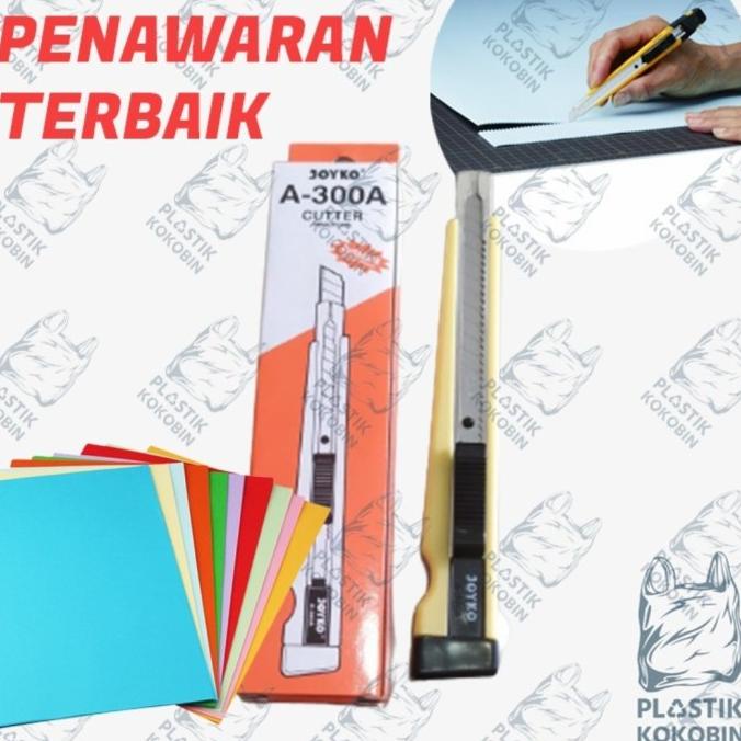 

Best Product!!! Cutter Kecil Joyko A-300 Autolock / Pisau Potong Kertas - Paling Dicari