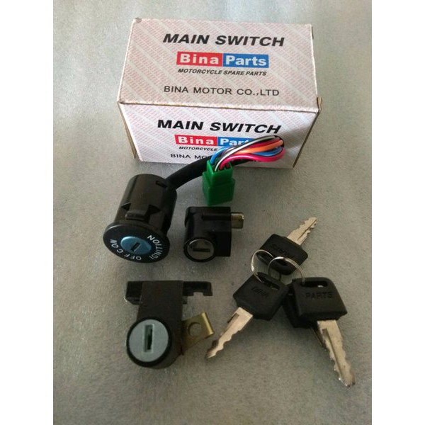 TOP Limited kunci kontak set suzuki rc80 rc100 bravo