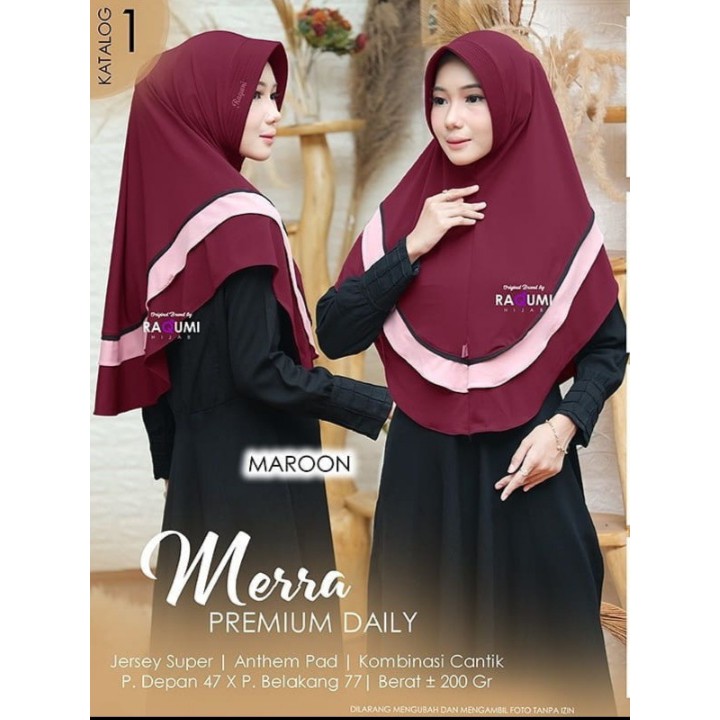 HIJAB INSTANT MERRA ORI DG