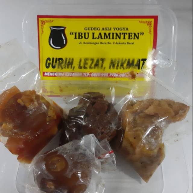 

Gudeg Laminten produk Gudeg Komplit