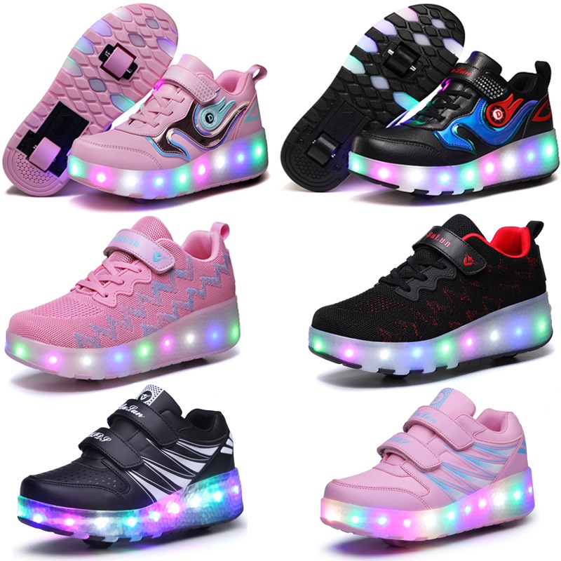 Sepatu Roda     Heelys Pria  Wanita Single Roda Siswa Sekolah