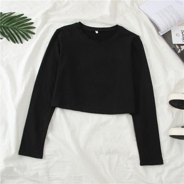 GFS SWEATER CROP BASIC