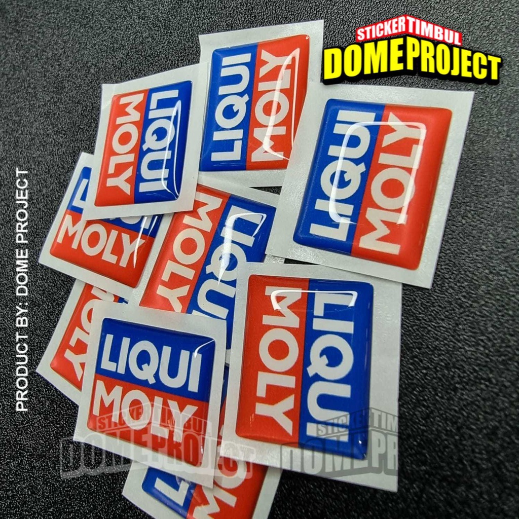 EMBLEM SPIDOMETER HONDA LOGO LIQUI MOLY STIKER TIMBUL AKSESORIS MOTOR STICKER SPEEDOMETER