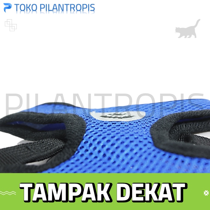 HARNESS KUCING ROMPI TALI TUNTUN HERNES KUCING ANJING PANJANG HARNES KUCING ROMPI TALI KUCING UNTUK JALAN MURAH