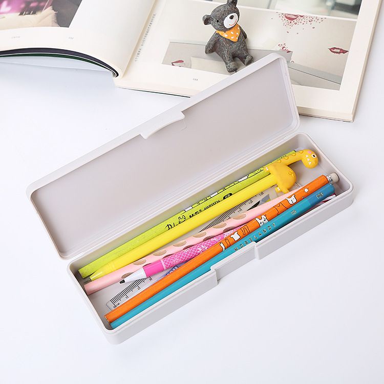 (SNAPCORNER)Tempat Pensil Polos Aesthetic / Kotak Pensil Simple / Kotak Pensil Korea / Kotak pensil pastel