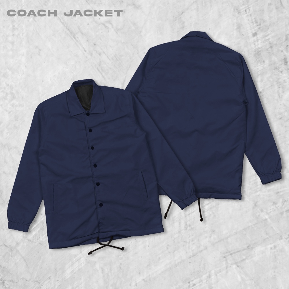 Fortglass Arlo Coach Polos Pria Jaket Parasut Unisex