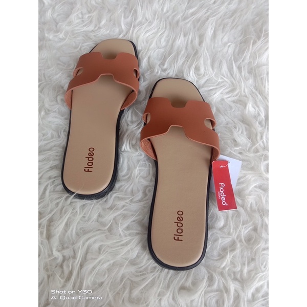 11.11 SALE : sandal H 3 / sandal slop / sandal H / sandal santai / sandal cantik/ sandal teplek/ sandal wanita