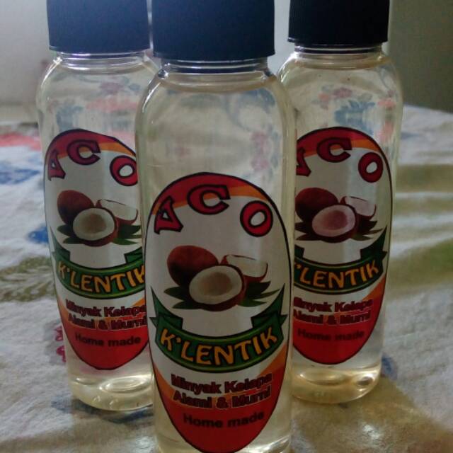 Minyak kelapa murni, vco, minyak klentik, minyak pijat, baby oil