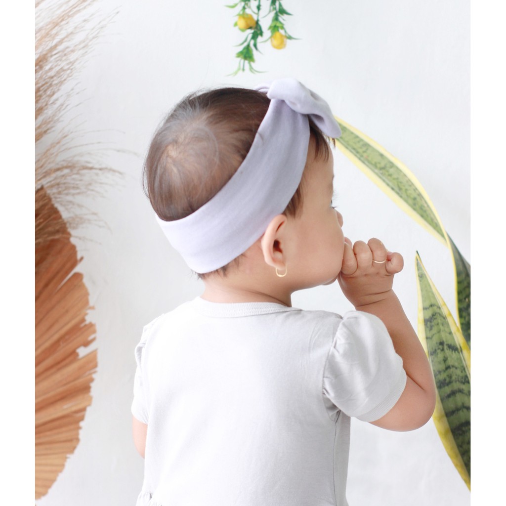 TINGTONG - Bando Pita - Headband - Head Bow - Bando Bayi KupuKupu Karet