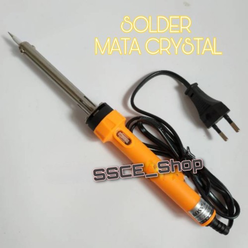 SOLDER PLASTIK 40 WATT MATA CRYSTAL / SOLDER MATA KRISTAL KOSS PREMIUM