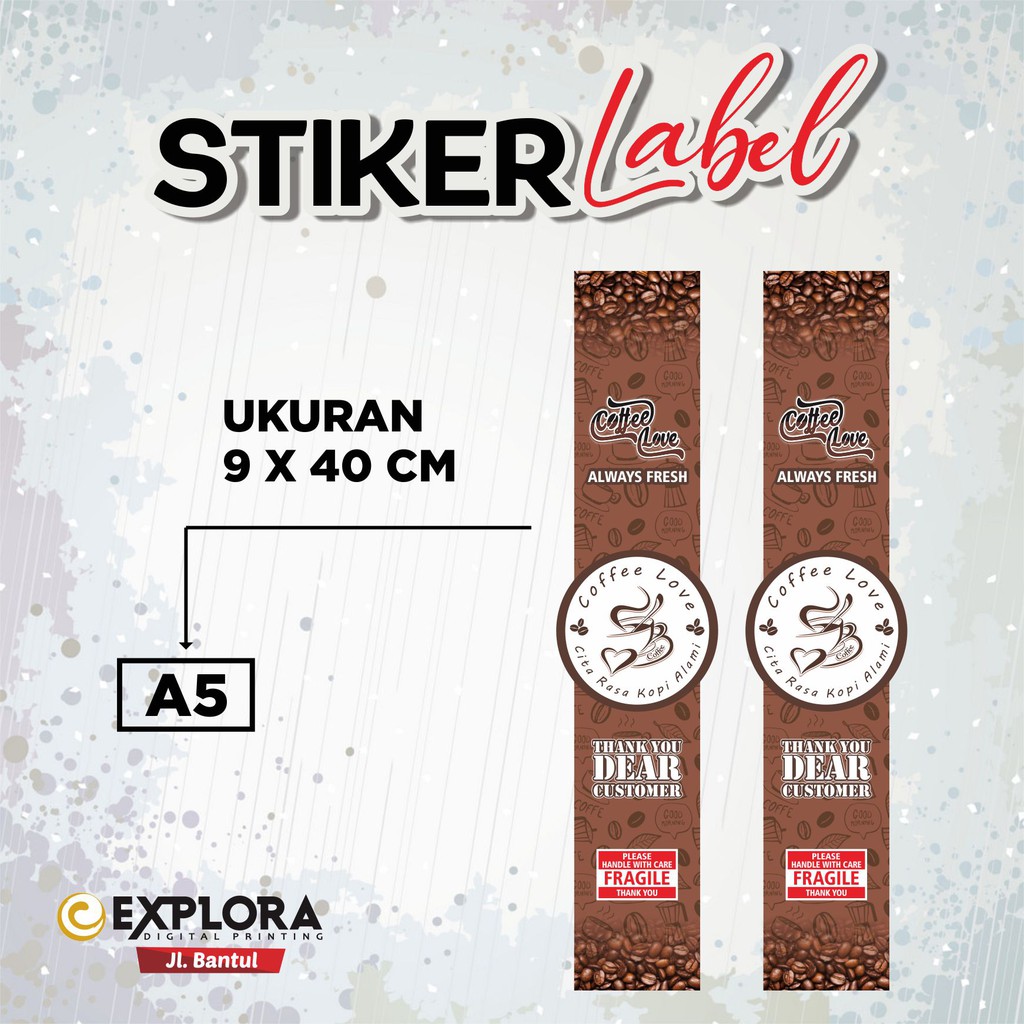

STIKER LABEL FRAGILE