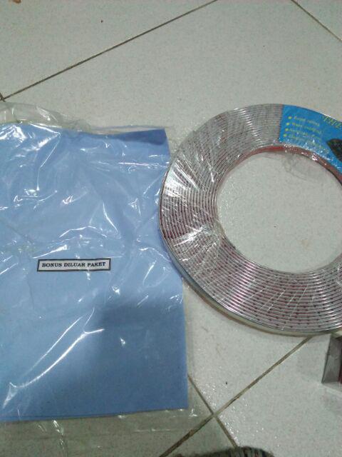 List Moulding Crome 10 Mm Panjang 15 Meter