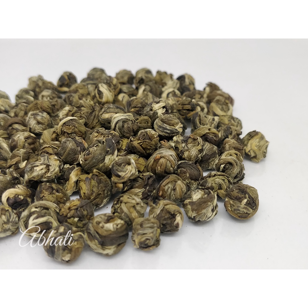 

Jasmine Dragon Pearl Green Tea - CHINA PREMIUM - teh melati - per gram