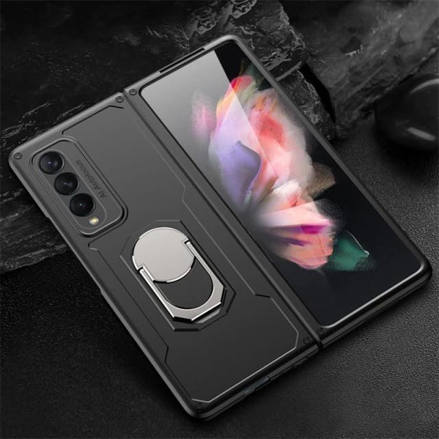 SAMSUNG GALAXY Z Fold3 5G METAL FINGER RING MAGNETIC CASE COVER