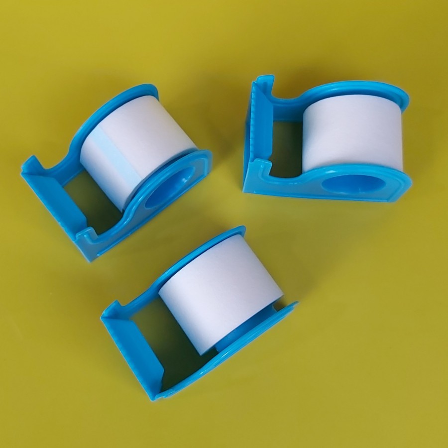 Surgical Tape 1 in 1 inchi. Plester Putih Seperti Micropor 1 inci 1'' . Microporous 2,5cm / 2,5 cm