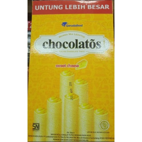 

Chocolatos Sweet Cheese Isi 20