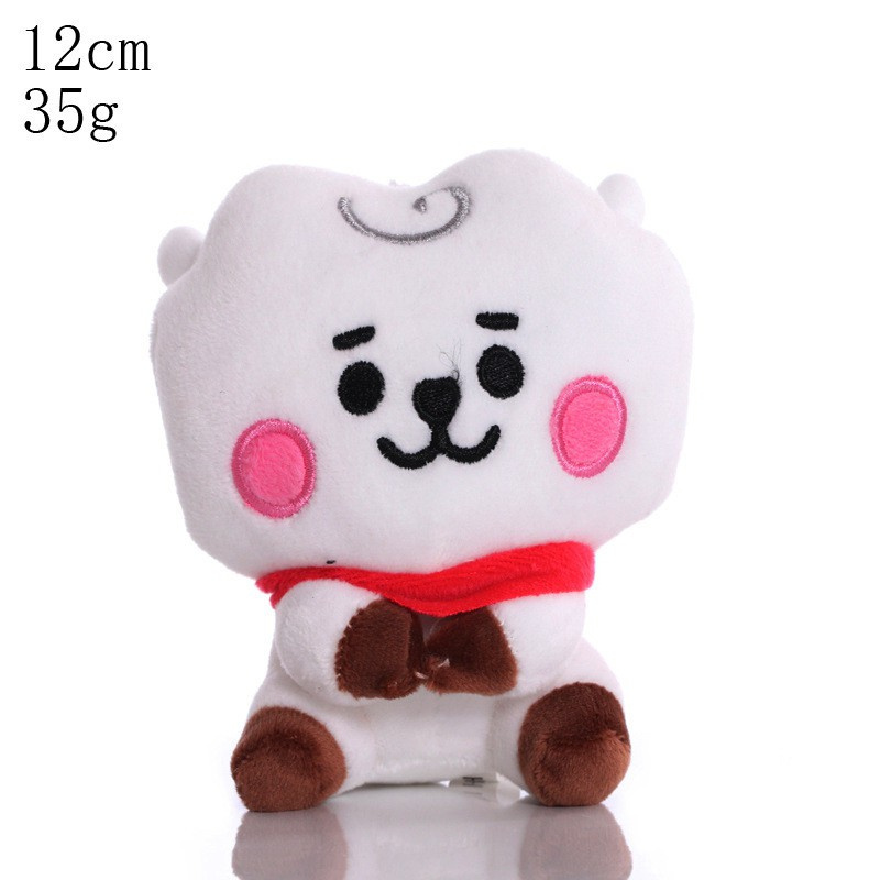 &lt; Available &gt; KPOP Cartoon Plush Toy CHIMMY COOKY KOYA MANG RJ SHOOKY TATA Soft Toys Doll Key Chains
