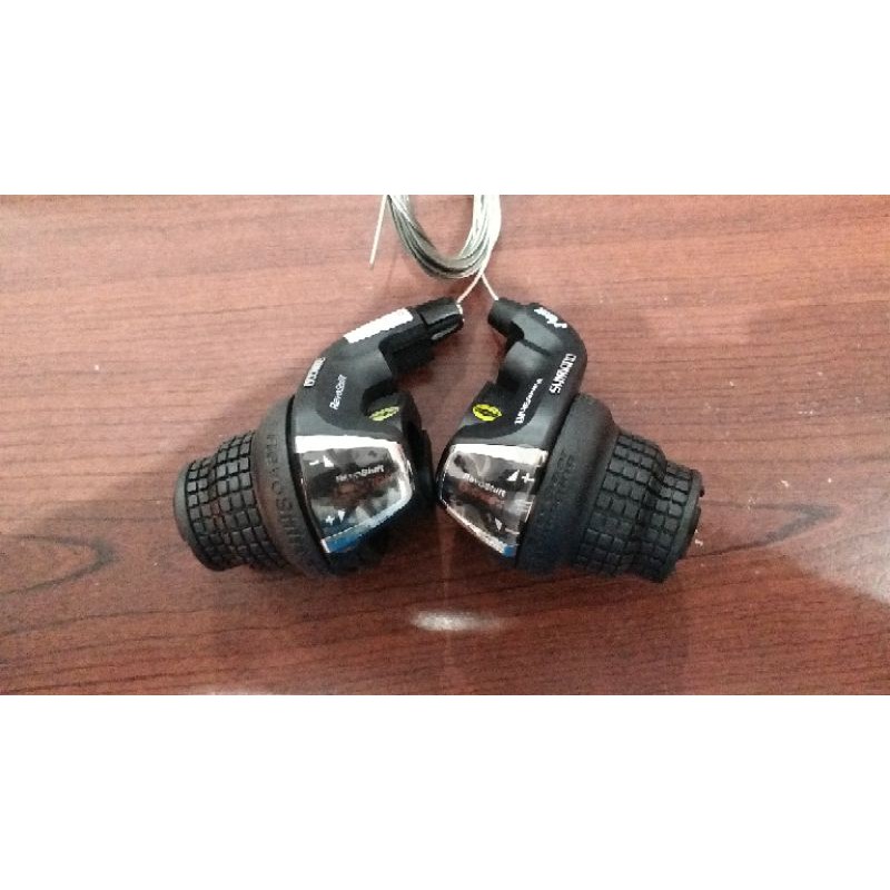 shimano shifter gas sl - rs35 3 x 6 speed 18 speed