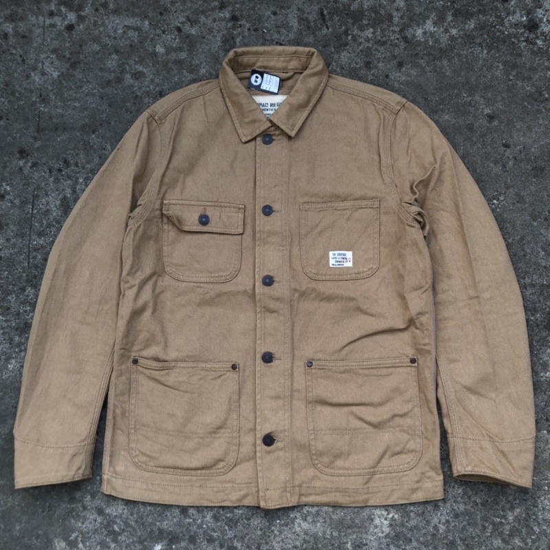 Spao Regiment Chore Jacket - Warna Coklat Carhartt