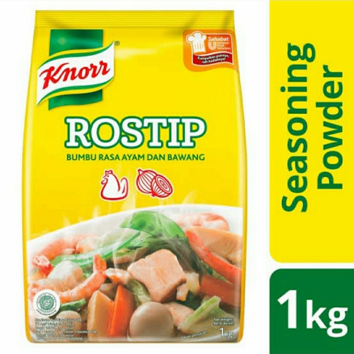 

NEW Knorr Bumbu Pelezat Rasa Ayam Rostip 1 Kg