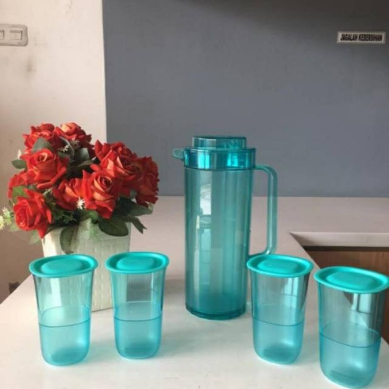 Classy Crystaline Glass / Gelas Tupperware / Gelas tosca