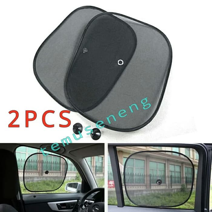 2Pcs Pelindung Penutup Kaca Mobil Anti Panas Silau Kaca Samping Sun Shade Xpander