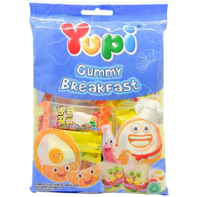 

YUPI GUMMY BREAKFAST 93 GR