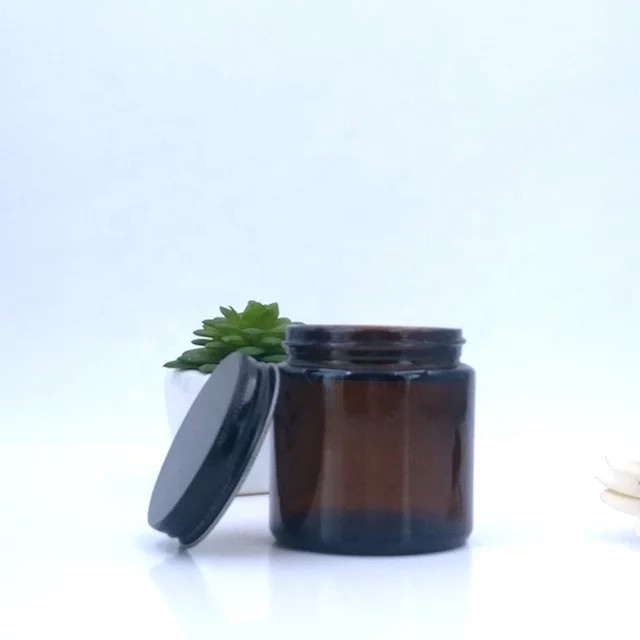 JAR TOPLES KACA AMBER COKLAT 100ML / JAR KACA MADU 100ML / JAR KACA LILIN