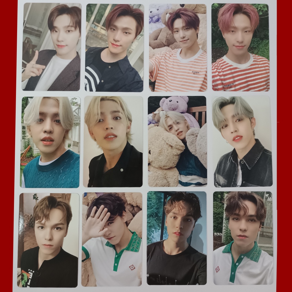 Seventeen Official Photocard Dicon D'Icon SVT PC Scoups, Dino, Vernon