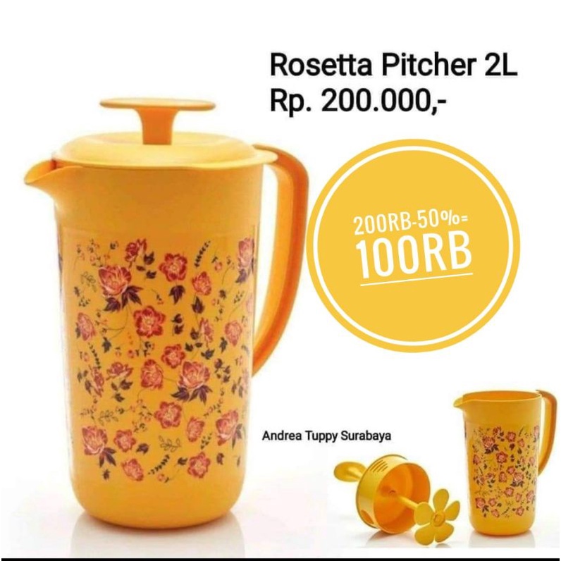 PITCHER/TEKO TUPPERWARE 2L