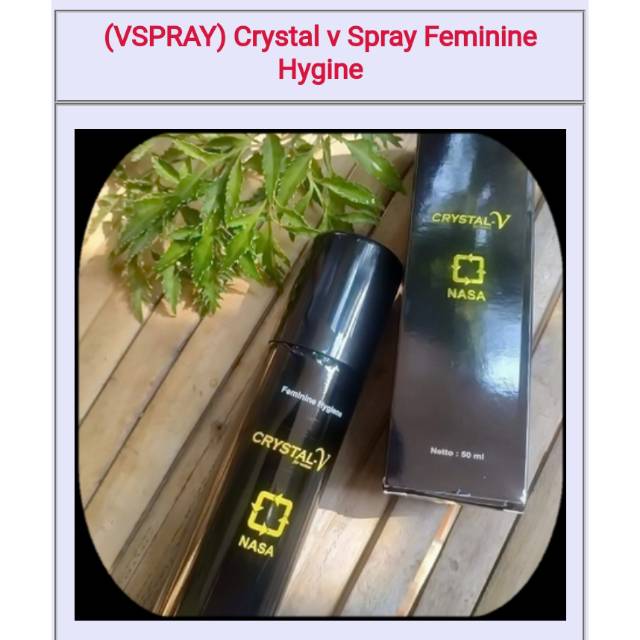Cryrtal V Spray Feminine Hygine
