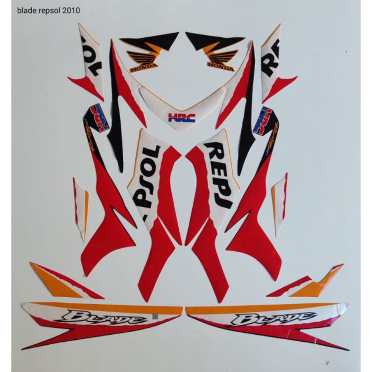 STRIPING BLADE REPSOL 2010