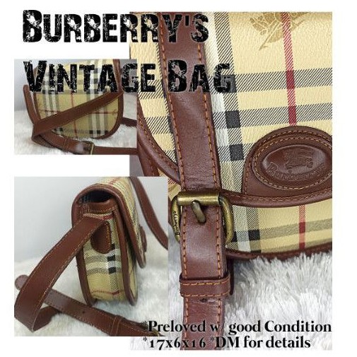 Burberrys Sling Vintage