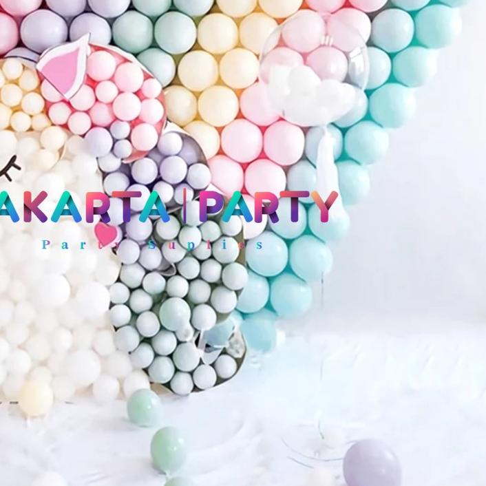 ➻ Balon Doff Pastel 1 PACK ISI 100 Pcs / Balon Per Pack / Balon Pastel ➯