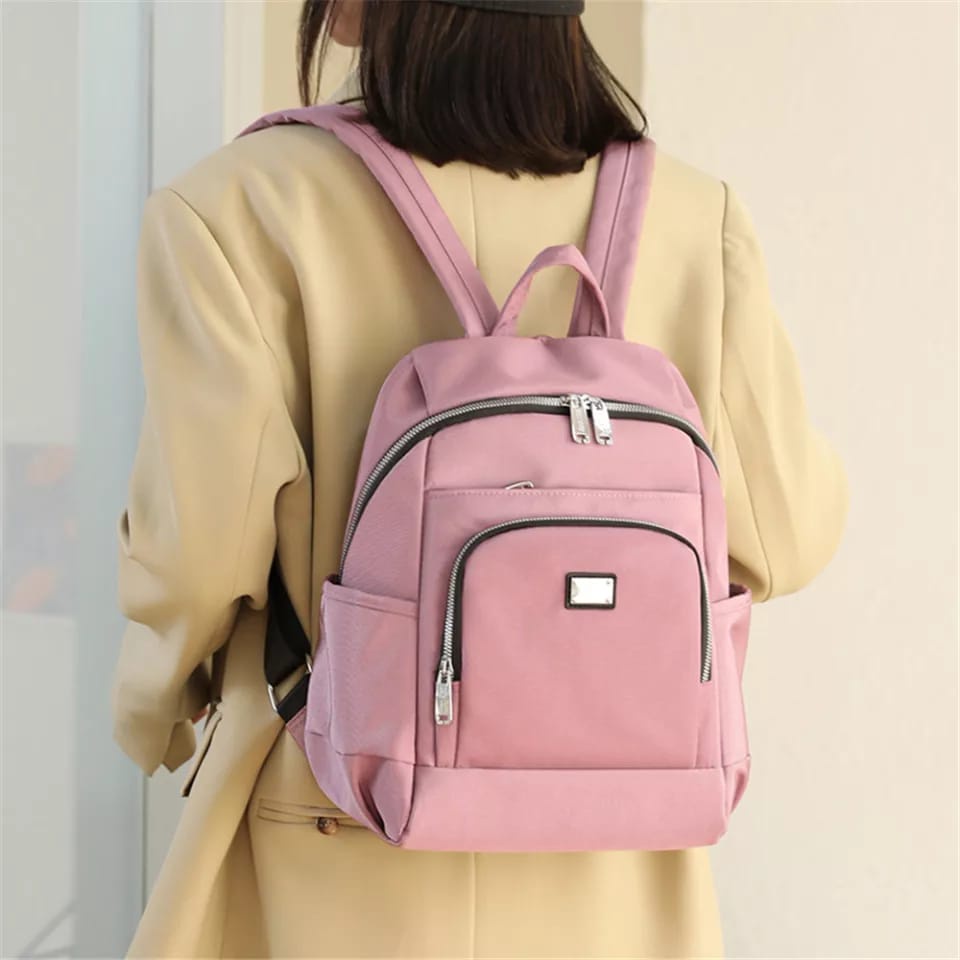 TAS RANSEL STYLE KOREA / TAS WANITA PREMIUM NYYLON 092